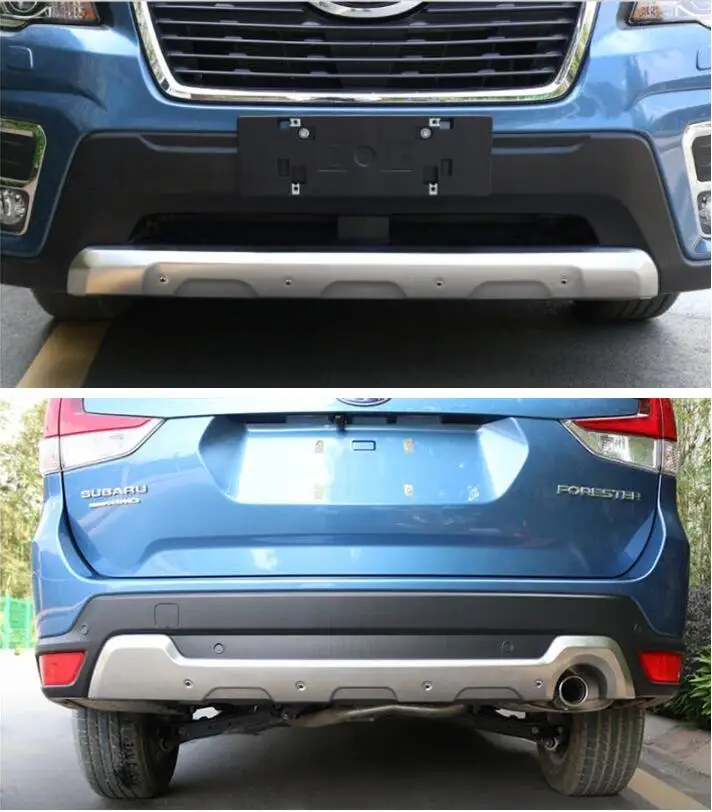 Stainless Steel Front + Rear Bumper Diffuser Protector Guard Skid Plate For 19 Subaru Forester 2019 2020 BY EMS
Stainless Steel Front + Rear Bumper Diffuser Protector Guard Skid Plate For 19 Subaru Forester 2019 2020 BY EMS