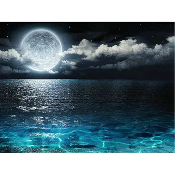 3D DIY Diamond Painting Cross Stitch picture Crystal Needlework Diamond Embroidery landscape sea moon Full drill resin mosaic
3D DIY Diamond Painting Cross Stitch picture Crystal Needlework Diamond Embroidery landscape sea moon Full drill resin mosaic