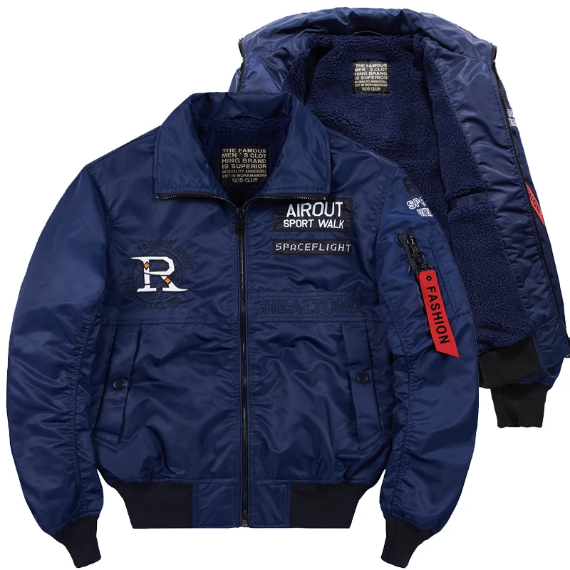 2019 Hip hop jacket men High quality Ma1 Thick Army Navy White Military motorcycle Ma-1 aviator pilot Air men bomber jacket men
2019 Hip hop jacket men High quality Ma1 Thick Army Navy White Military motorcycle Ma-1 aviator pilot Air men bomber jacket men