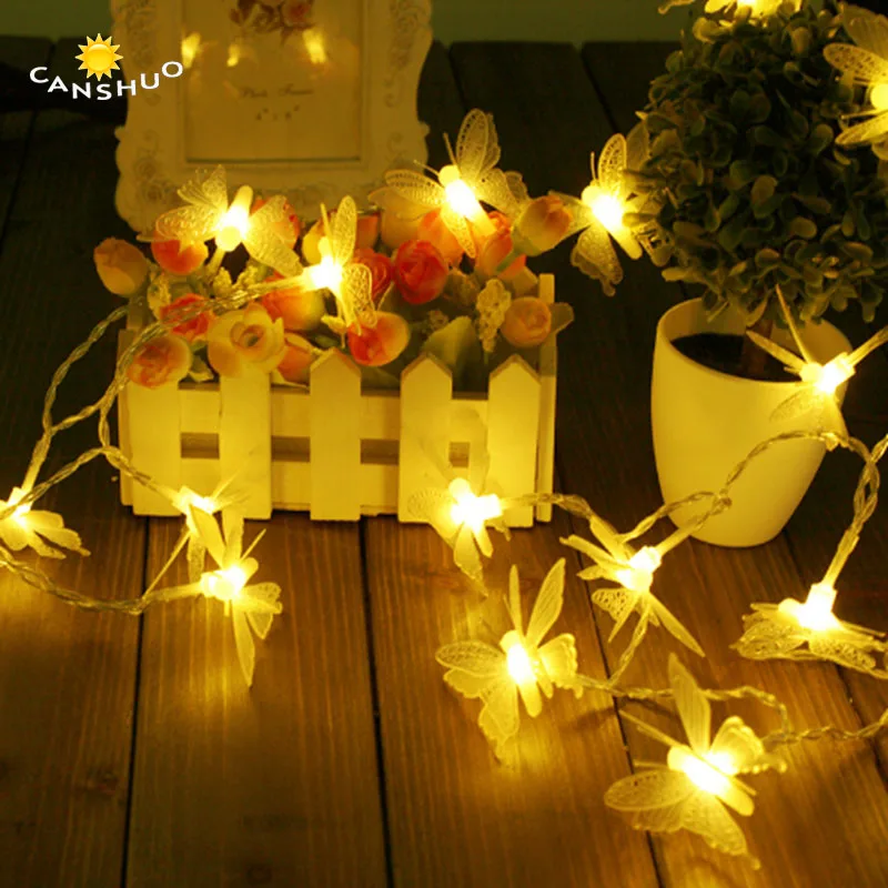 2m 5m 10m 20m Butterfly Led fairy String light Bettery operated led Christmas light garland Outdoor Wedding Decoration lamps
2m 5m 10m 20m Butterfly Led fairy String light Bettery operated led Christmas light garland Outdoor Wedding Decoration lamps