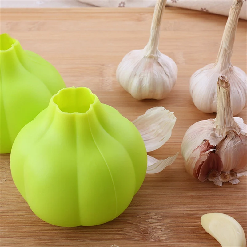 Creative Garlic Shaped Silicone Garlic Peeler Peeling Device Practical Kitchen Gadgets Cooking Tools
Creative Garlic Shaped Silicone Garlic Peeler Peeling Device Practical Kitchen Gadgets Cooking Tools