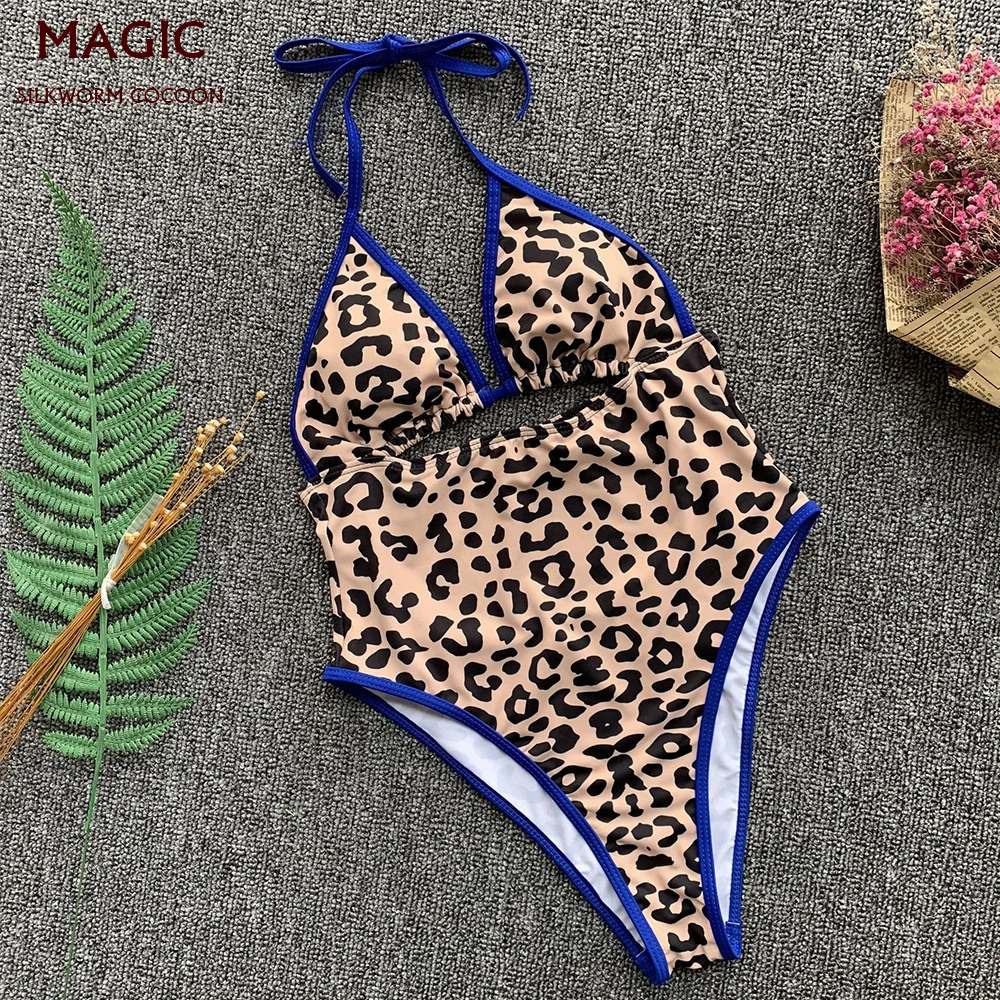 Women's Swimsuit Deep V Hollow leopard print Swimwear Bathing Suit Sexy Monokini One Pieces Swimsuit Bodysuit Bather Swim Wear
Women's Swimsuit Deep V Hollow leopard print Swimwear Bathing Suit Sexy Monokini One Pieces Swimsuit Bodysuit Bather Swim Wear