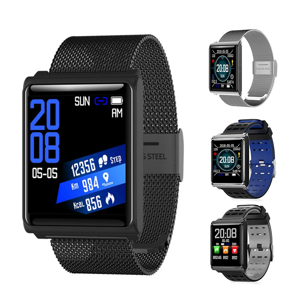 N98 Smart Watch Men Heart Rate Monitor Sports Fitness Tracker Waterproof Pedometer Clock Smartwatch with Steel or Silicone Strap
N98 Smart Watch Men Heart Rate Monitor Sports Fitness Tracker Waterproof Pedometer Clock Smartwatch with Steel or Silicone Strap