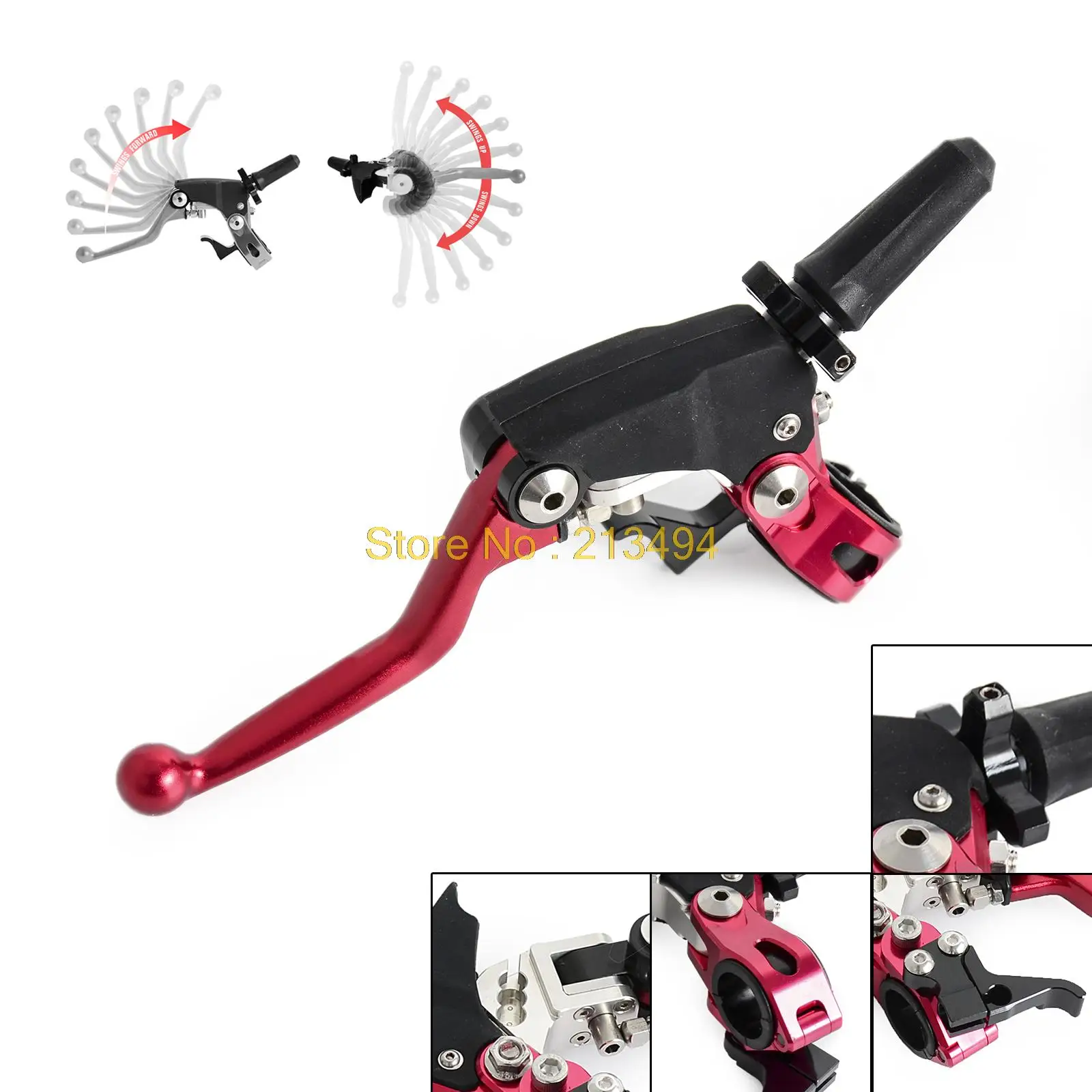 Forged Dirt Bikes Folding Clutch Lever Assembly Perch For Honda CR80 85 125 250 500 CRF150R CRF250R CRF450R XR250 400 600 XR650R
Forged Dirt Bikes Folding Clutch Lever Assembly Perch For Honda CR80 85 125 250 500 CRF150R CRF250R CRF450R XR250 400 600 XR650R