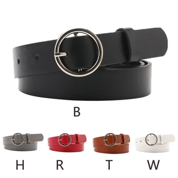 Female Deduction Side Gold Buckle Jeans Wild Belts For Women Fashion Students Simple New Circle Pin Buckles Belt
Female Deduction Side Gold Buckle Jeans Wild Belts For Women Fashion Students Simple New Circle Pin Buckles Belt