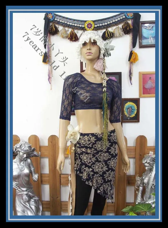 New belly dance top lace costumes senior lace middle-length sleeves top DO102-106
New belly dance top lace costumes senior lace middle-length sleeves top DO102-106
