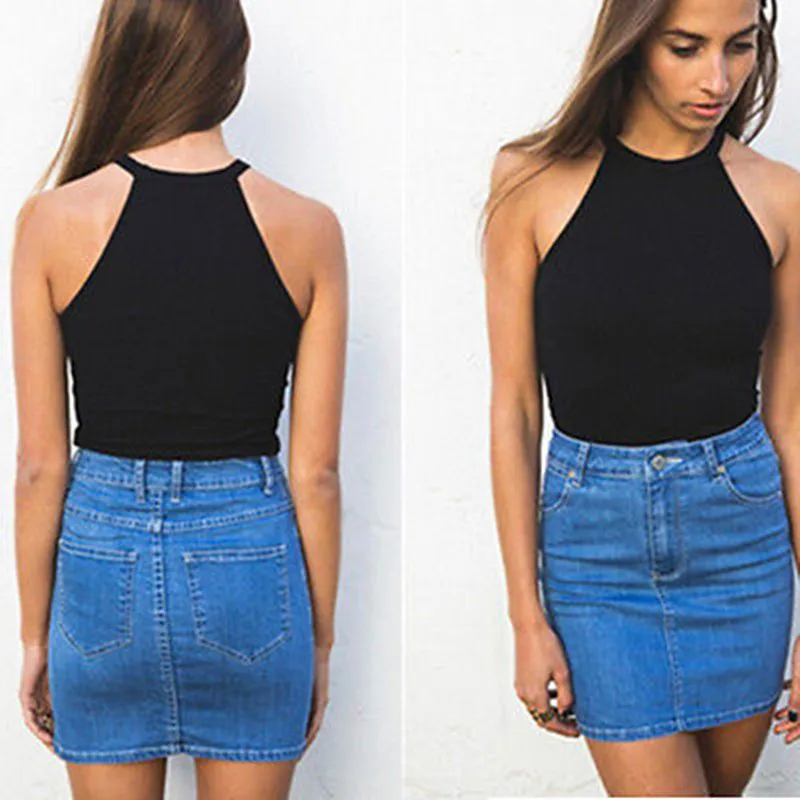 Fashion Summer style ladies Casual Halter neck Vest Tank Tops Blouse cotton solid Sleeveless cami Crop Tops
Fashion Summer style ladies Casual Halter neck Vest Tank Tops Blouse cotton solid Sleeveless cami Crop Tops