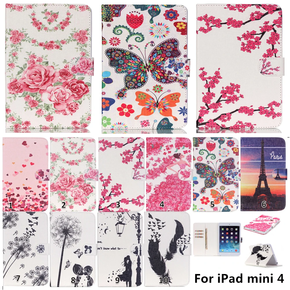 Flip PU leather Case For Apple IPad Mini 4 Case Dandelion plum blossom Flowers Tablet stand smart cover for ipad mini4
Flip PU leather Case For Apple IPad Mini 4 Case Dandelion plum blossom Flowers Tablet stand smart cover for ipad mini4