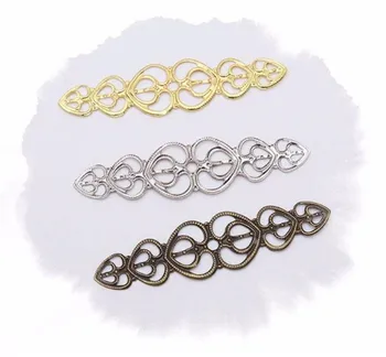 50pcs DIY Jewelry Accessories Bridal headdress Hairpin Manual Material 58MM Hollow Suspension
50pcs DIY Jewelry Accessories Bridal headdress Hairpin Manual Material 58MM Hollow Suspension