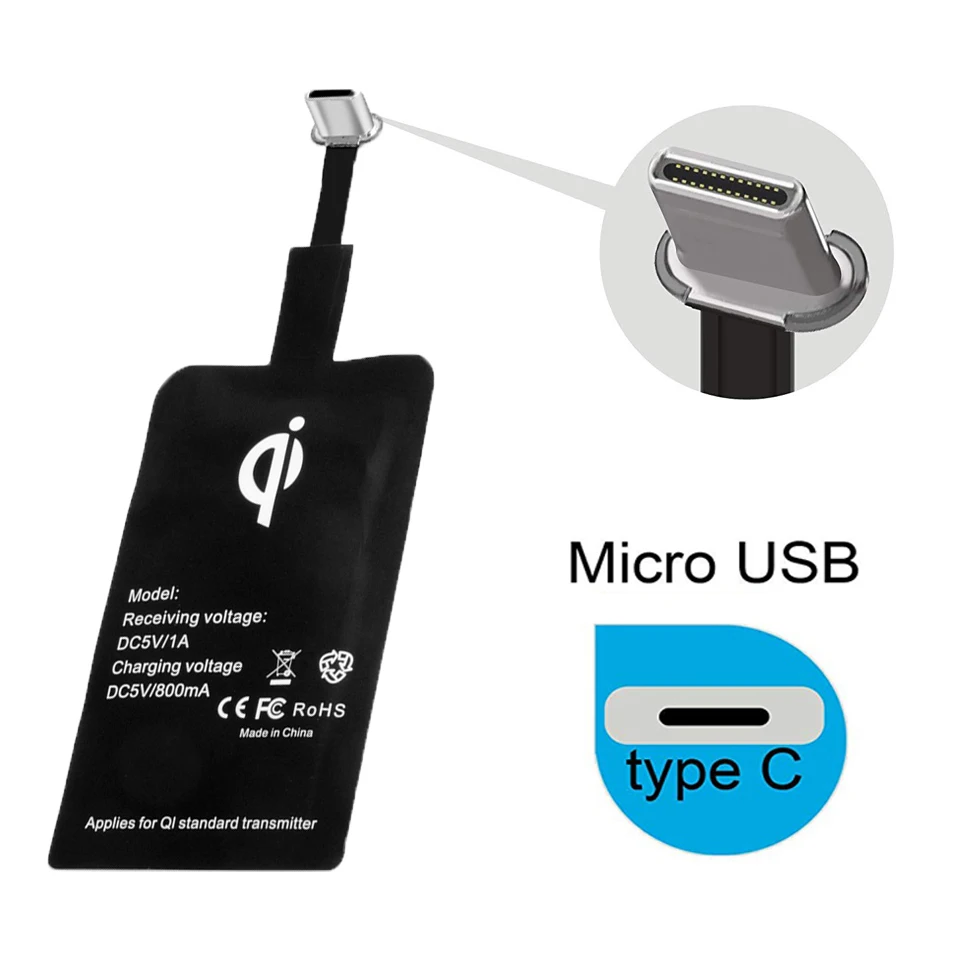 1PCS Type-C Qi Wireless Charging Qi Receiver Module With Type C Interface For Xiaomi 5 for Huawei for ZTE for Oneplus 2 3
1PCS Type-C Qi Wireless Charging Qi Receiver Module With Type C Interface For Xiaomi 5 for Huawei for ZTE for Oneplus 2 3