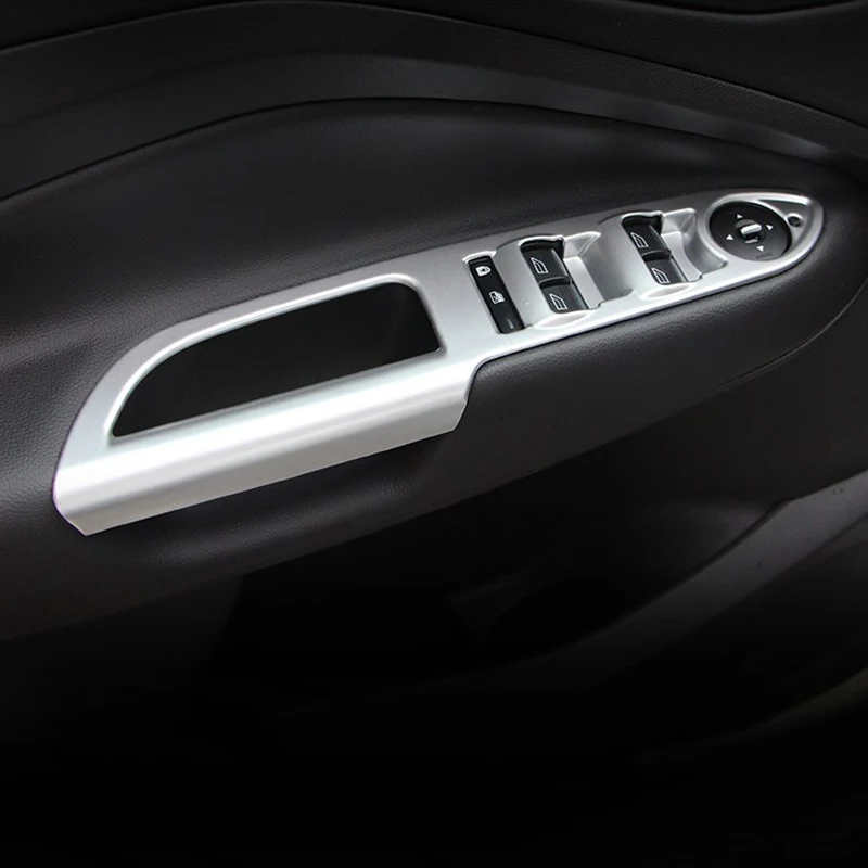 For Ford Escape Kuga 2017 2018 ABS Matte inner Door Handle Armrest Window Lift Switch Panel Cover trim Accessories LHD 4pcs
For Ford Escape Kuga 2017 2018 ABS Matte inner Door Handle Armrest Window Lift Switch Panel Cover trim Accessories LHD 4pcs