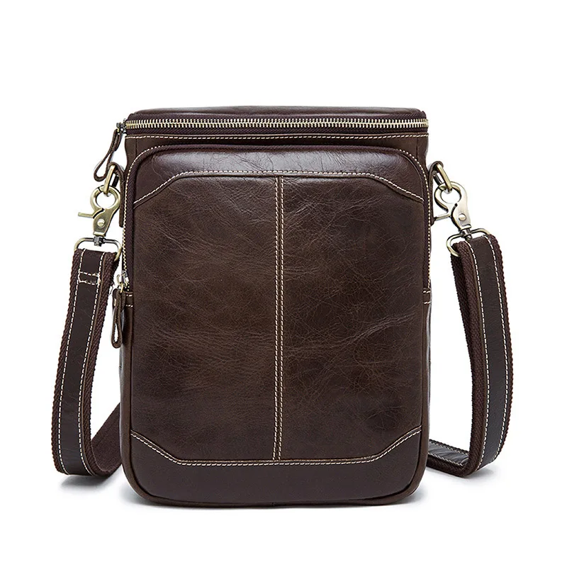 Genuine Leather Shoulder Bag for Men Cow Messenger Handbags Business Briefcase Male Mini Cross Body Travel Large Capacity Totes
Genuine Leather Shoulder Bag for Men Cow Messenger Handbags Business Briefcase Male Mini Cross Body Travel Large Capacity Totes