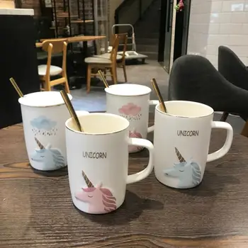 Unicorn Mug Creative 3D Relief Unicorn Coffee Mug Milk Mugs With Spoon Ceramic Tea Cup Cute Mug With Cover Spoon
Unicorn Mug Creative 3D Relief Unicorn Coffee Mug Milk Mugs With Spoon Ceramic Tea Cup Cute Mug With Cover Spoon