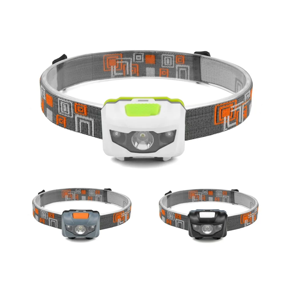 Headlamp LED 4 Modes AAA Battery Powered Helmet Headlight for Camping Walking Hiking Waterproof Outdoor Sports Security Lighting 
Headlamp LED 4 Modes AAA Battery Powered Helmet Headlight for Camping Walking Hiking Waterproof Outdoor Sports Security Lighting