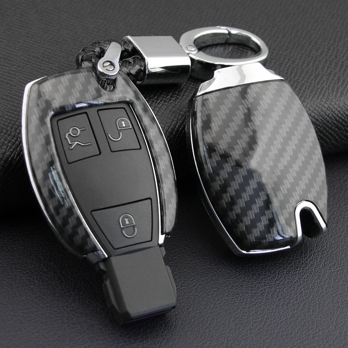 Carbon Fiber Hard Car Key Fob Chain Cover Case For Mercedes-Benz W205 W212 X253 W166 X204 X166 W176 W246 W204 W222 W463 X156
Carbon Fiber Hard Car Key Fob Chain Cover Case For Mercedes-Benz W205 W212 X253 W166 X204 X166 W176 W246 W204 W222 W463 X156