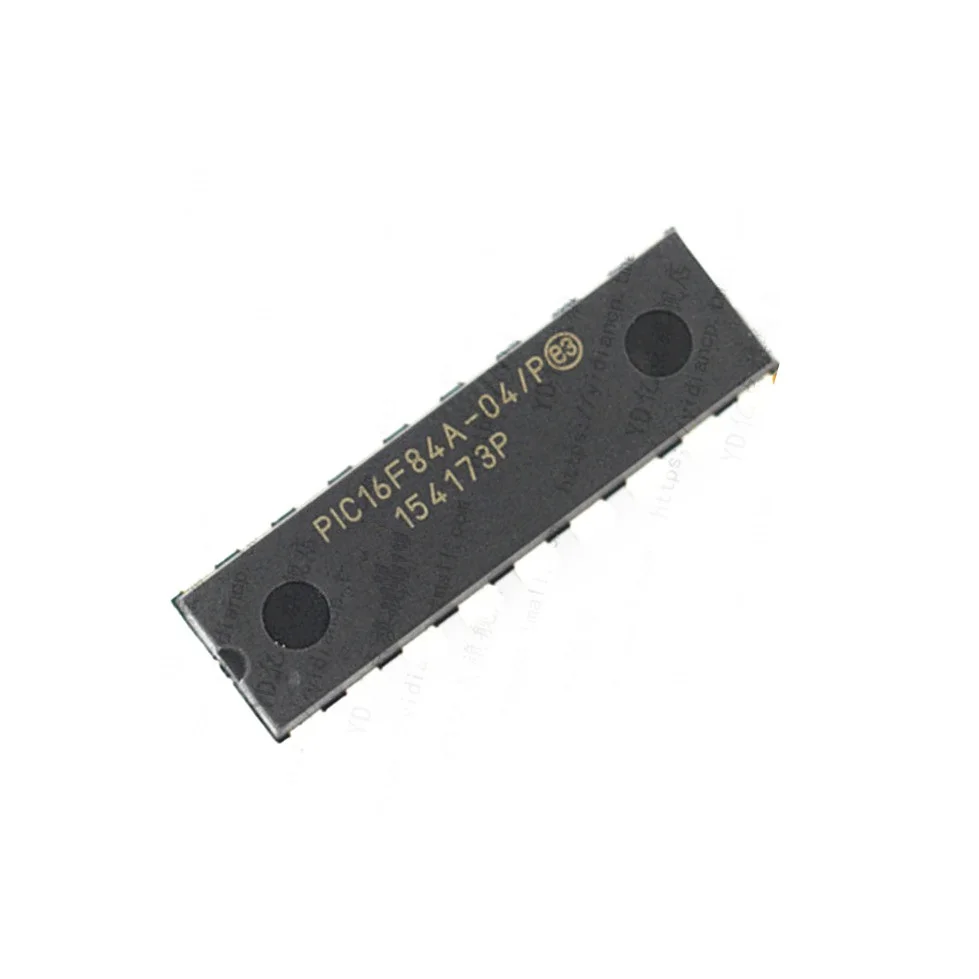 10 шт. PIC16F84A-04I/P PIC16F84A DIP-18 EEPROM 8-битный микроконтроллер | Электроника