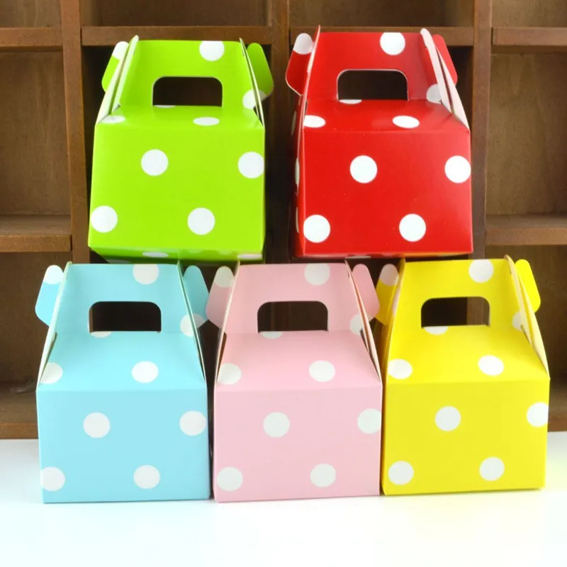 7x5x10cm 12pcs Polka dot Stripes Candy Box Paper Gift Bag Chocolate Packaging Children Birthday Party Wedding Decorations Favor
7x5x10cm 12pcs Polka dot Stripes Candy Box Paper Gift Bag Chocolate Packaging Children Birthday Party Wedding Decorations Favor