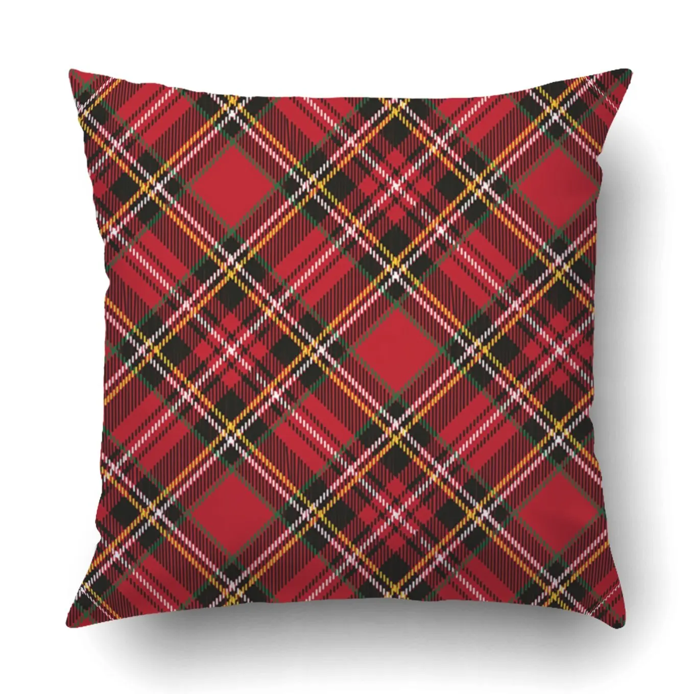 Pillow Cover Case Bedroom Couch Home Tartan plaid pattern Folk Retro Christmas new year red black green scottish Plaid
Pillow Cover Case Bedroom Couch Home Tartan plaid pattern Folk Retro Christmas new year red black green scottish Plaid