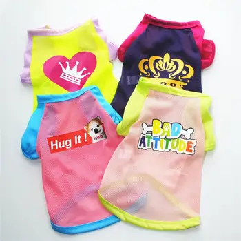 Spring Summer Mesh Dog Shirt Puppy Vest Floral Dog Cat Jackets Clothing Funny Coats Shirts Clothes For Small Dogs Chihuahua XS-L
Spring Summer Mesh Dog Shirt Puppy Vest Floral Dog Cat Jackets Clothing Funny Coats Shirts Clothes For Small Dogs Chihuahua XS-L