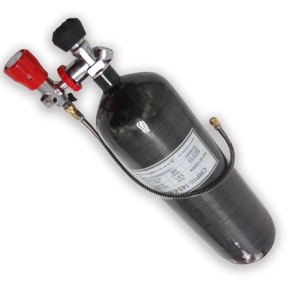 AC368301 6.8L Black 4500psi/Pcp Air/SCUBA Tank Carbon Fiber Cylinder Valve&Filling Station Pcp Air Rifle Airforce Condor Acecare
AC368301 6.8L Black 4500psi/Pcp Air/SCUBA Tank Carbon Fiber Cylinder Valve&Filling Station Pcp Air Rifle Airforce Condor Acecare