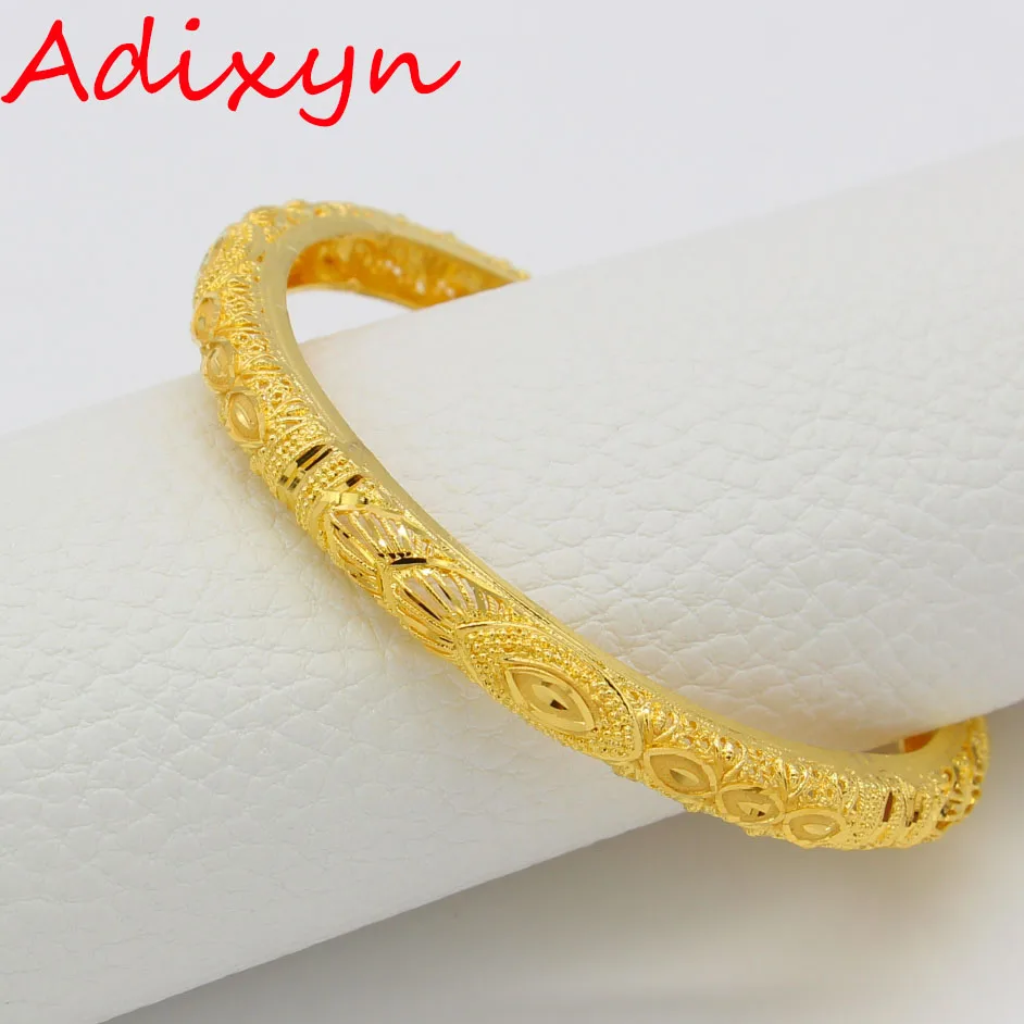 Adixyn Dubai Gold Bangles Women 24k Gold Color Bangles&Bracelets African/Ethiopian/Arab/Kenya/Middle East Wedding Gifts N0019
Adixyn Dubai Gold Bangles Women 24k Gold Color Bangles&Bracelets African/Ethiopian/Arab/Kenya/Middle East Wedding Gifts N0019
