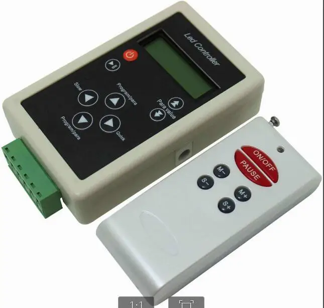 Контроллер HC100 ws2801 ws2812b ws2812 ws2811 для программируемой светодиодной ленты, rf пульт дистанционного управления, максимальное управление 2048 пикселей, 83 режима
Контроллер HC100 ws2801 ws2812b ws2812 ws2811 для программируемой светодиодной ленты, rf пульт дистанционного управления, максимальное управление 2048 пикселей, 83 режима