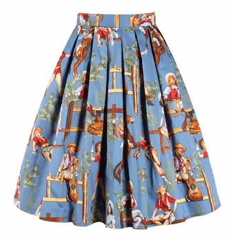 Customize Summer New Female Skirts Geometric Print Vintage Women All-Match Knee-Length Casual A-Line Skirts Plus Size
Customize Summer New Female Skirts Geometric Print Vintage Women All-Match Knee-Length Casual A-Line Skirts Plus Size