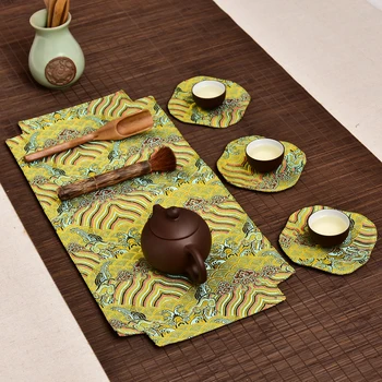 Wave Elegant Chinese Tea Placemats for Small Table Runner Luxury Decoration Placemat Christmas Table Mats Silk Dining Table Pads
Wave Elegant Chinese Tea Placemats for Small Table Runner Luxury Decoration Placemat Christmas Table Mats Silk Dining Table Pads