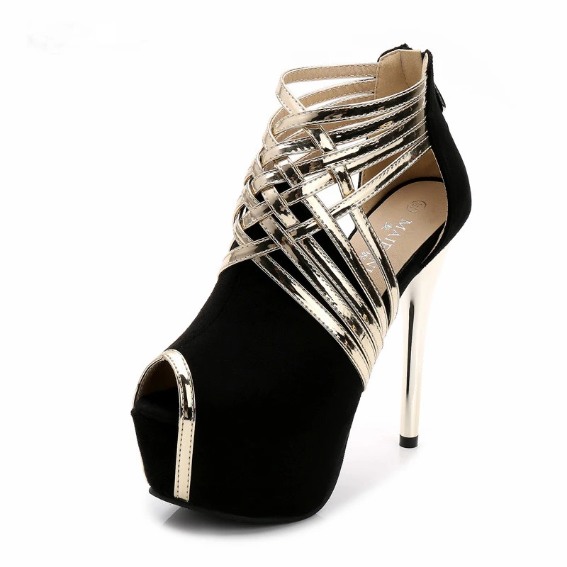 BBZAI Women Pumps New Trendy 14cm Thin High Heels Casual Party Platform Pumps Peep Toe Flock Shoes Lady Plus Large Size 35-43 44
BBZAI Women Pumps New Trendy 14cm Thin High Heels Casual Party Platform Pumps Peep Toe Flock Shoes Lady Plus Large Size 35-43 44