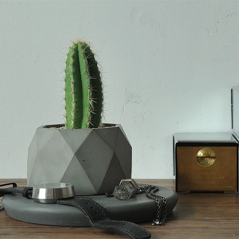 Concrete Flower Pot Mold Geometric Simple Flowerpot Mold Aroma Plaster Mold Succulent Planter Flowerpot Silicone Mold
Concrete Flower Pot Mold Geometric Simple Flowerpot Mold Aroma Plaster Mold Succulent Planter Flowerpot Silicone Mold