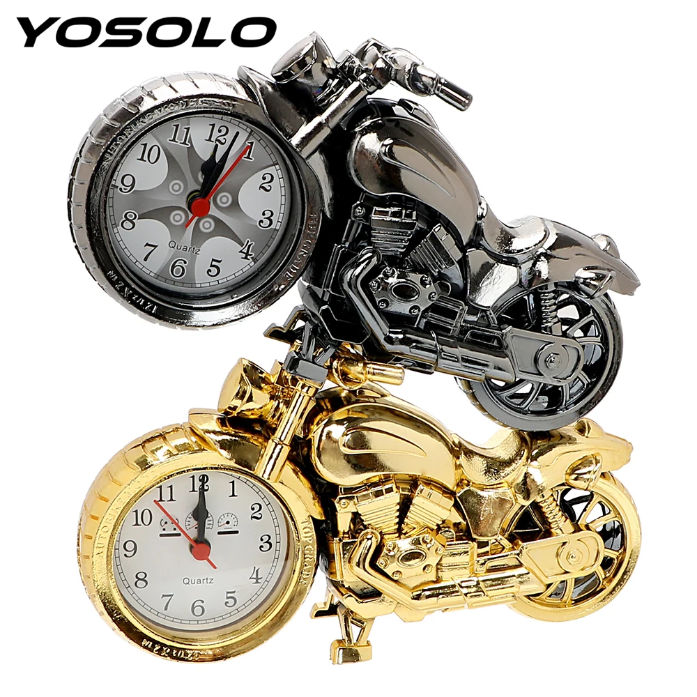 YOSOLO Retro Alarm Clock Car Ornament Dashboard Decoration Motorcycle Alarm Clock Ornaments Car-styling Interior Accessories
YOSOLO Retro Alarm Clock Car Ornament Dashboard Decoration Motorcycle Alarm Clock Ornaments Car-styling Interior Accessories