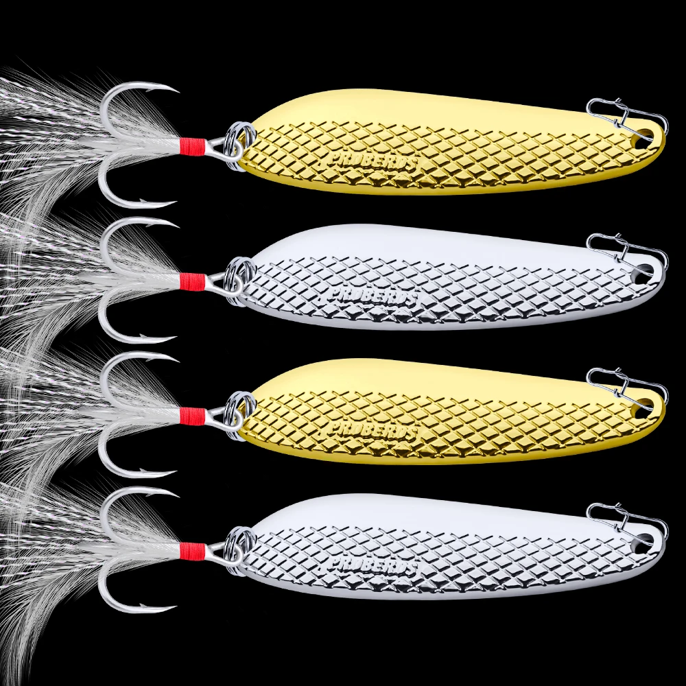 20PC Spinner Fishing Lure Spoon 6g-11g-16g Spoon Lures Silver Color Fishing Tackle Mixed Hook Metal Bass Bait
20PC Spinner Fishing Lure Spoon 6g-11g-16g Spoon Lures Silver Color Fishing Tackle Mixed Hook Metal Bass Bait
