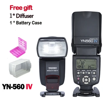 Yongnuo YN560 IV YN560IV Wireless Master Slave Flash Speedlite for Canon Nikon Pentax Olympus Fujifilm Panasonic DSLR with Gift
Yongnuo YN560 IV YN560IV Wireless Master Slave Flash Speedlite for Canon Nikon Pentax Olympus Fujifilm Panasonic DSLR with Gift