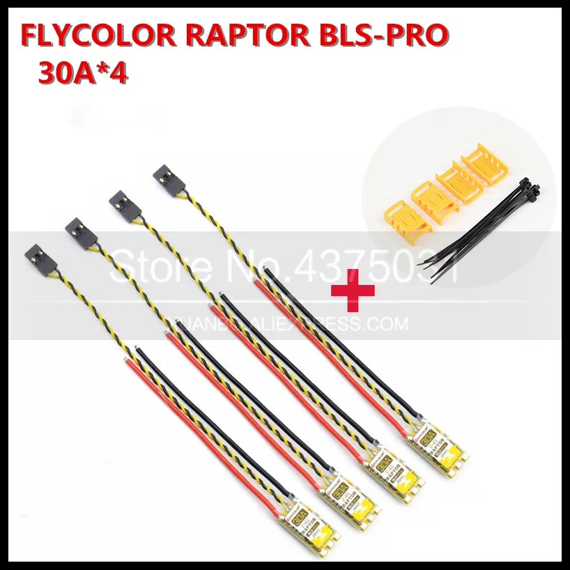 New 4PCS/lot Flycolor Raptor BLS Pro 30A Speed Controller 30A ESC Blheli-s Dshot Speed Controller for DIY RC Racing Quadcopter
New 4PCS/lot Flycolor Raptor BLS Pro 30A Speed Controller 30A ESC Blheli-s Dshot Speed Controller for DIY RC Racing Quadcopter
