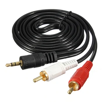 New 1.4M Length 3.5mm Copper Core Stereo Jack Male to 2x Phono Dual RCA Male Audio Y Cable for iPod Mp3 Phone Free Shipping
New 1.4M Length 3.5mm Copper Core Stereo Jack Male to 2x Phono Dual RCA Male Audio Y Cable for iPod Mp3 Phone Free Shipping