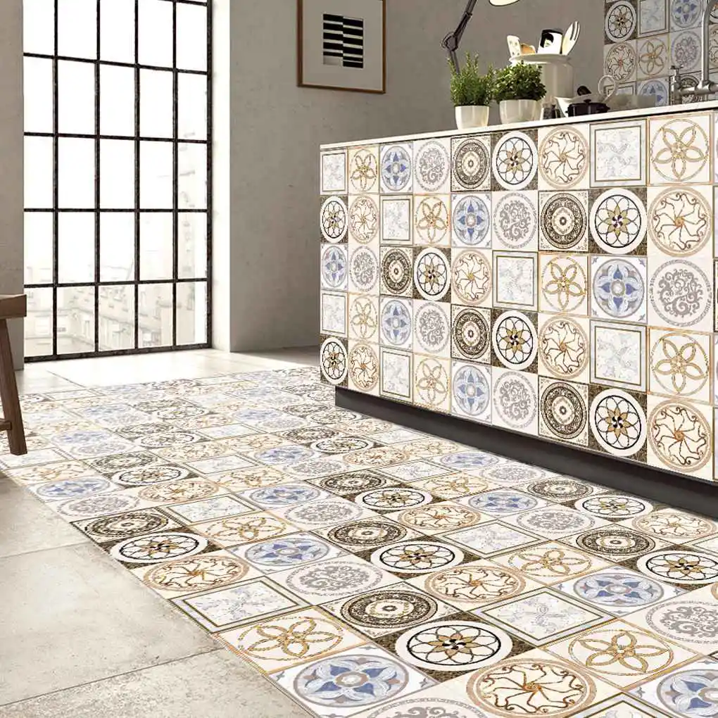 5M Ceramic Tile 3D Printing Film PVC Floor Contact Paper Covering DIY Self-adhensive Waterproof Wall Sticker
5M Ceramic Tile 3D Printing Film PVC Floor Contact Paper Covering DIY Self-adhensive Waterproof Wall Sticker