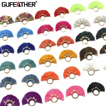 GUFEATHER L121/2CM mini Tassel/jewelry accessories/earring accessories/metal ring tassel/earring making/diy handmade/2pcs
GUFEATHER L121/2CM mini Tassel/jewelry accessories/earring accessories/metal ring tassel/earring making/diy handmade/2pcs