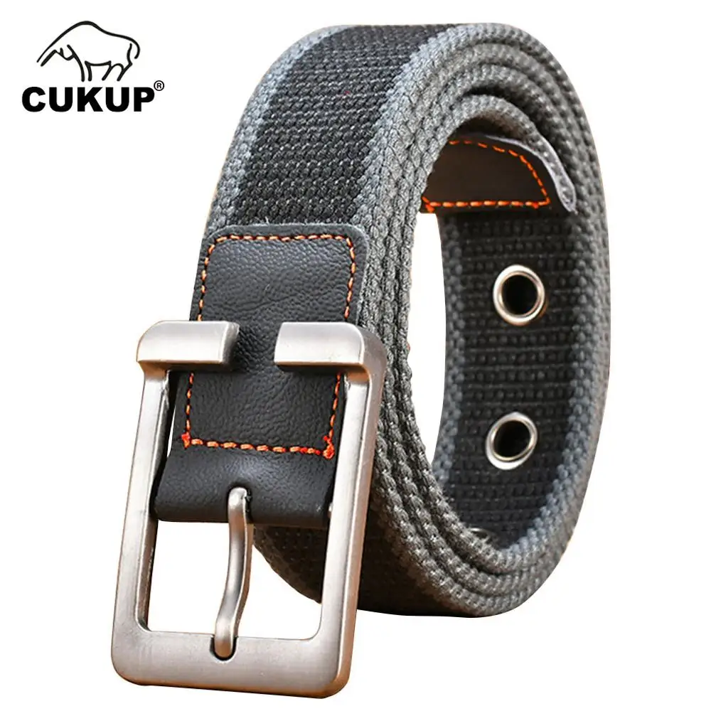CUKUP Men's Thickening Canvas Belt Leisure Wild Belts for Men Trousers Manufacturers Jeans Accessories Hot Sale 2018 CBCK117
CUKUP Men's Thickening Canvas Belt Leisure Wild Belts for Men Trousers Manufacturers Jeans Accessories Hot Sale 2018 CBCK117
