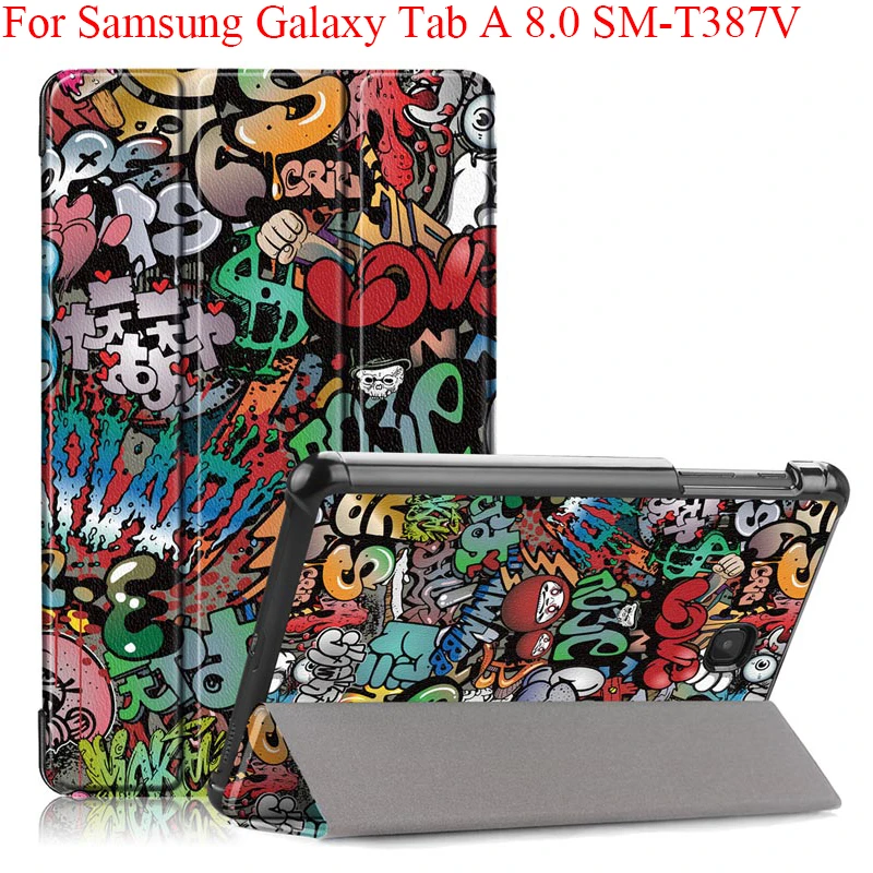 Printed Magnet Case For Samsung Galaxy Tab A 8.0 2018 T387V 3-Folding Filp Stand Cover for GALAXY SM-T387V Graffiti Flower Tower
Printed Magnet Case For Samsung Galaxy Tab A 8.0 2018 T387V 3-Folding Filp Stand Cover for GALAXY SM-T387V Graffiti Flower Tower