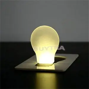 Portable LED Card Pocket Light bulb Lamp Wallet Size Convenient Camping Mini Lamp random
Portable LED Card Pocket Light bulb Lamp Wallet Size Convenient Camping Mini Lamp random