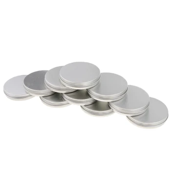 1 oz. Aluminum Round Lip Balm Tin Cans Pots Container Bottle Screw Lid - Pack of 10
1 oz. Aluminum Round Lip Balm Tin Cans Pots Container Bottle Screw Lid - Pack of 10