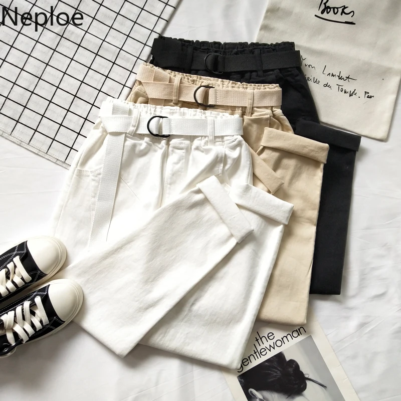 Neploe Jeans Harem for Women Loose Vintage White Women's Denim Pants High Waist Cotton Jean Female Casual Boyfriend Jeans 39771
Neploe Jeans Harem for Women Loose Vintage White Women's Denim Pants High Waist Cotton Jean Female Casual Boyfriend Jeans 39771