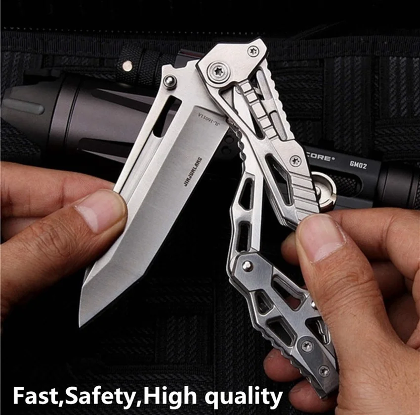 High Quality Pocket Tactical Knife Survival EDC Tools Outdoor Camping Combat multifunctional Folding Blade Knives Gift for Man
High Quality Pocket Tactical Knife Survival EDC Tools Outdoor Camping Combat multifunctional Folding Blade Knives Gift for Man