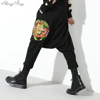 Wide leg pants Baggy pants women Trousers wide Oriental style pants Chinese oriental women kung fu pants V933
Wide leg pants Baggy pants women Trousers wide Oriental style pants Chinese oriental women kung fu pants V933