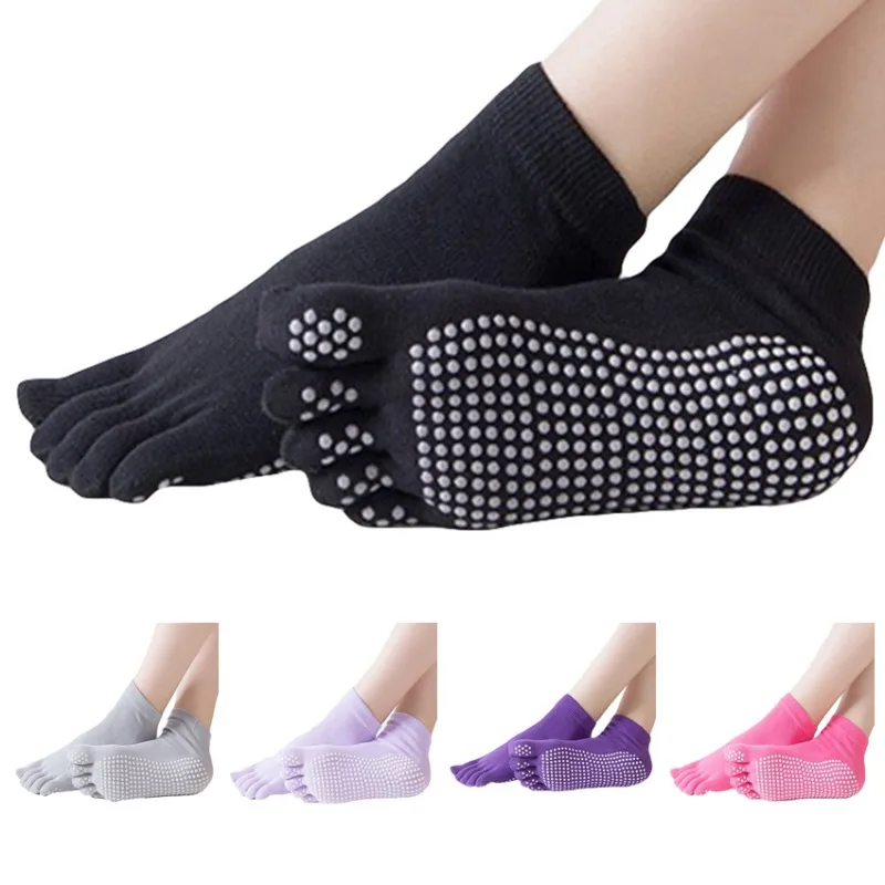Women Yoga Dance Socks Ive Toe Fingers Full Toe Gym Sport Non Slip Pilates Fitness Running Socks Anti-slip Sock Slippers
Women Yoga Dance Socks Ive Toe Fingers Full Toe Gym Sport Non Slip Pilates Fitness Running Socks Anti-slip Sock Slippers