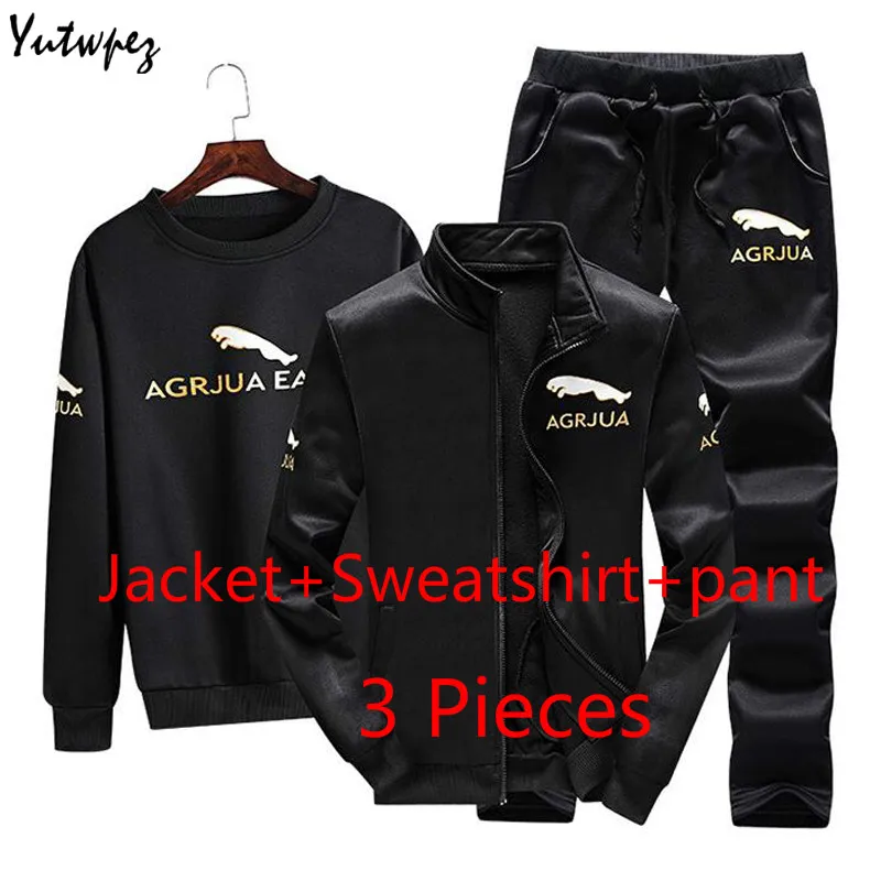 Autumn Slim Men Sets 3 Pieces Men's Tracksuit Spring Polyester Jogging Sportsuit Male Gym Suits Man Sportswear Fitness 2019 New
Autumn Slim Men Sets 3 Pieces Men's Tracksuit Spring Polyester Jogging Sportsuit Male Gym Suits Man Sportswear Fitness 2019 New