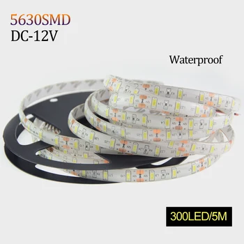 DC12V 5M Led Strip Light SMD5630 IP65 Waterproof IP20 Flexible Ribbon Tape Light In White Red Blue Green KTV Bar Decor Lights
DC12V 5M Led Strip Light SMD5630 IP65 Waterproof IP20 Flexible Ribbon Tape Light In White Red Blue Green KTV Bar Decor Lights