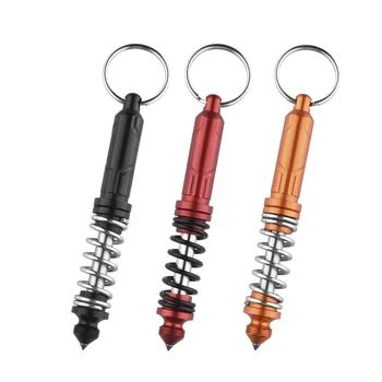 Portable Spring Pen Glass Breaker Multifunction Tungsten steel Survival Pens Writing pen Keychain Personal Survival Tools
Portable Spring Pen Glass Breaker Multifunction Tungsten steel Survival Pens Writing pen Keychain Personal Survival Tools