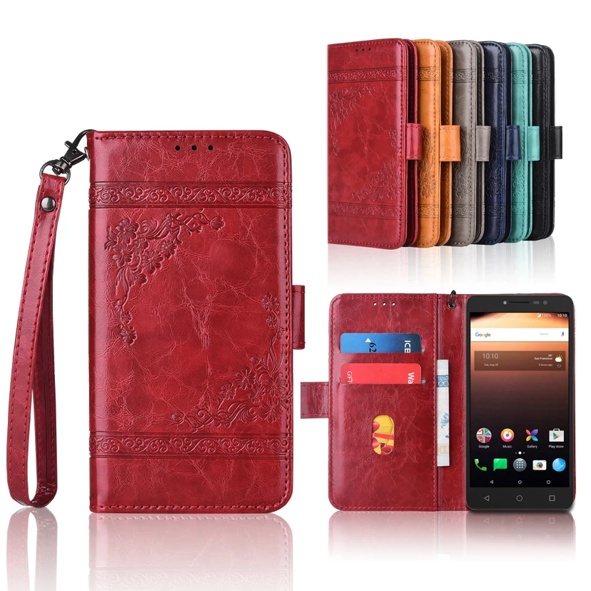 Newest Wallet case for Alcatel A3 XL 9008D Flip case with Strap,100% special PU leather embossing flower book cover case
Newest Wallet case for Alcatel A3 XL 9008D Flip case with Strap,100% special PU leather embossing flower book cover case