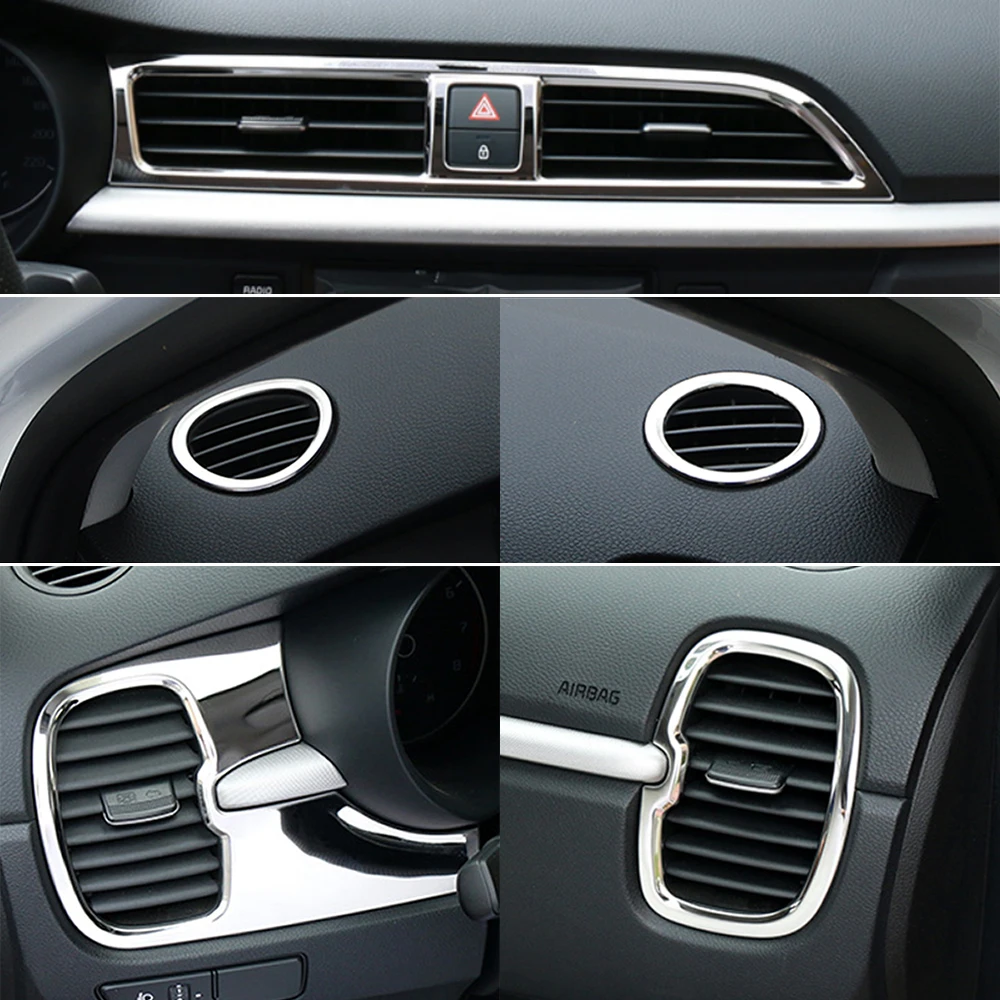 5Pcs Car Air Outlet Circle Decorated Cover Decoration Frame Car Stying Interior Mouldings For Kia Rio K2 4 2017 2018
5Pcs Car Air Outlet Circle Decorated Cover Decoration Frame Car Stying Interior Mouldings For Kia Rio K2 4 2017 2018